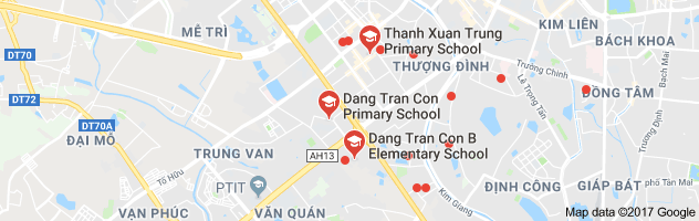 Danh mục trường Tiểu học công lập quận Thanh Xuân
