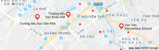 Danh mục các trường tiểu học công lập quận Hà Đông - Hà Nội