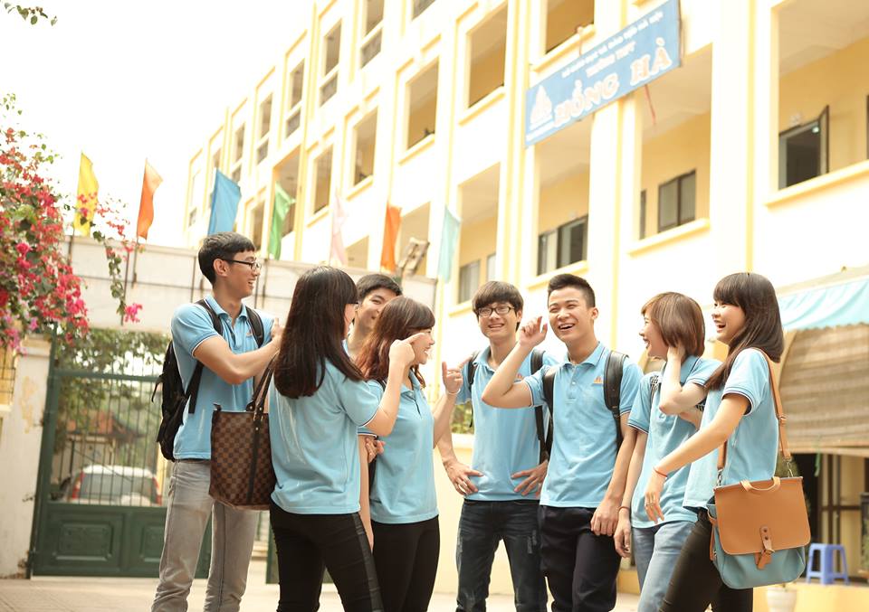 Cơ sở vật chất trường Hồng Hà - Nguyễn Khuyến, trường THCS - THPT dân lập quận Hai Bà Trưng, Hà Nội (Ảnh: website nhà trường)