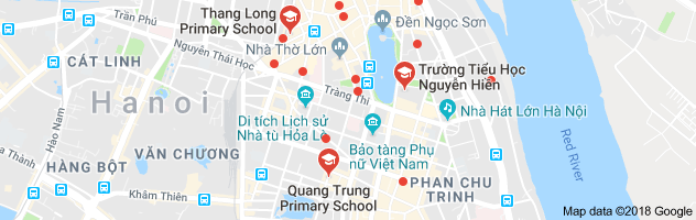 Danh mục trường Tiểu học công lập quận Hoàn Kiếm, Hà Nội (Ảnh: Google Maps)