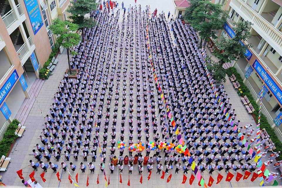 Mai Động - Trường THCS công lập quận Hoàng Mai - Hà Nội (Ảnh: FB Trường THCS Mai Động)