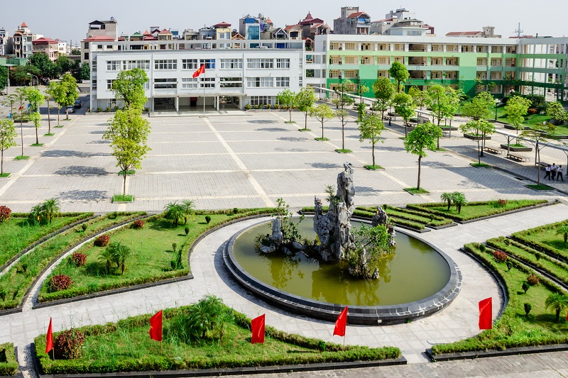 Trường THPT Chuyên Nguyễn Huệ - Hà Đông, Hà Nội (Ảnh: HSPT)