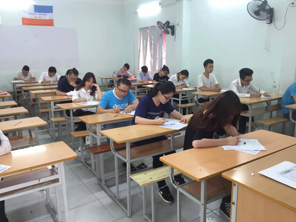 Cơ sở vật chất trường THPT Anhxtanh, quận Đống Đa, Hà Nội (Ảnh: FB nhà trường)