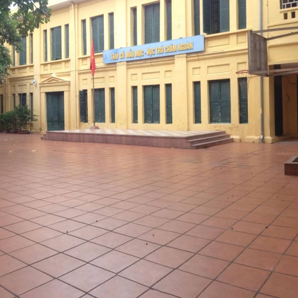 Cơ sở vật chất Tiểu học Tràng An, trường công lập chất lượng cao tại quận Hoàn Kiếm, Hà Nội (Ảnh: tổng hợp từ FB)