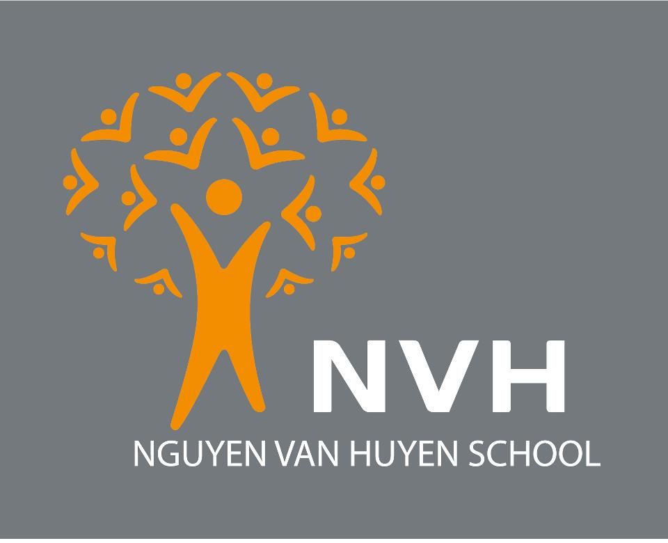 Logo trường Nguyễn Văn Huyên, trường dân lập liên cấp từ mầm non tới THPT, quận Đống Đa, Hà Nội (Ảnh: FB nhà trường)