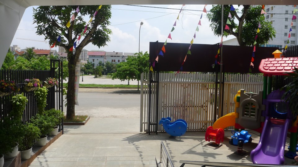 Cơ sở vật chất trường mầm non Khu vườn nhỏ - Little Garden, quận Cầu Giấy, Hà Nội (Ảnh: website trường)