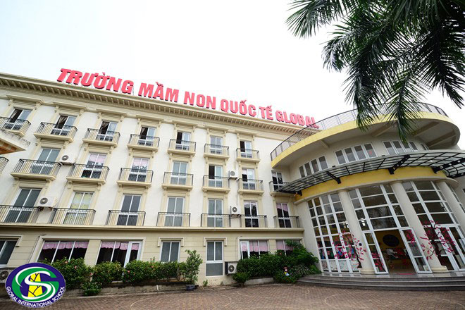Cơ sở vật chất trường mầm non quốc tế Global, quận Cầu Giấy, Hà Nội (Ảnh: website, FB trường)