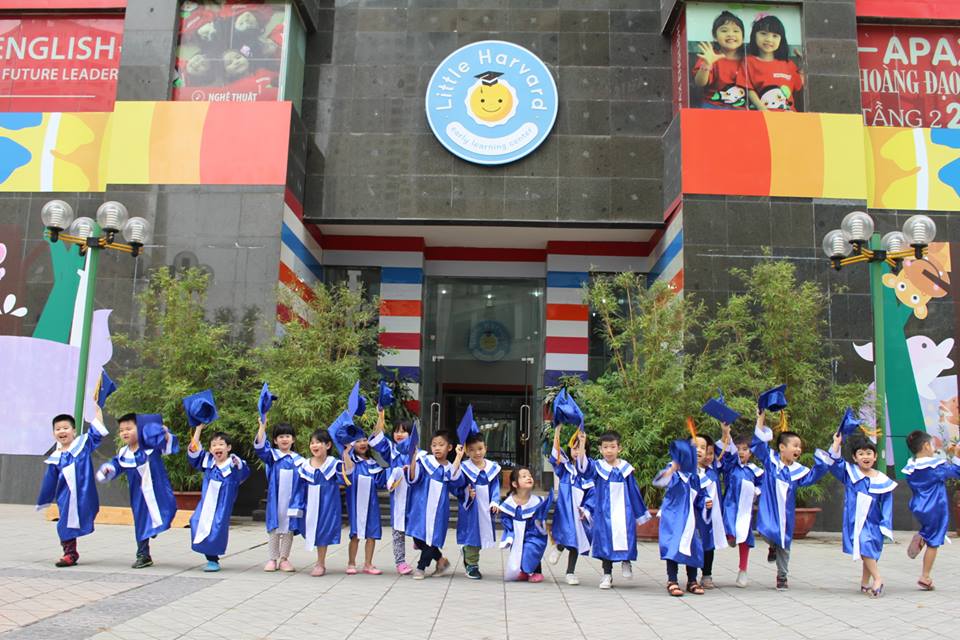 Trường mầm non Harvard Nhỏ, quận Cầu Giấy, Hà Nội (Ảnh: FB nhà trường)