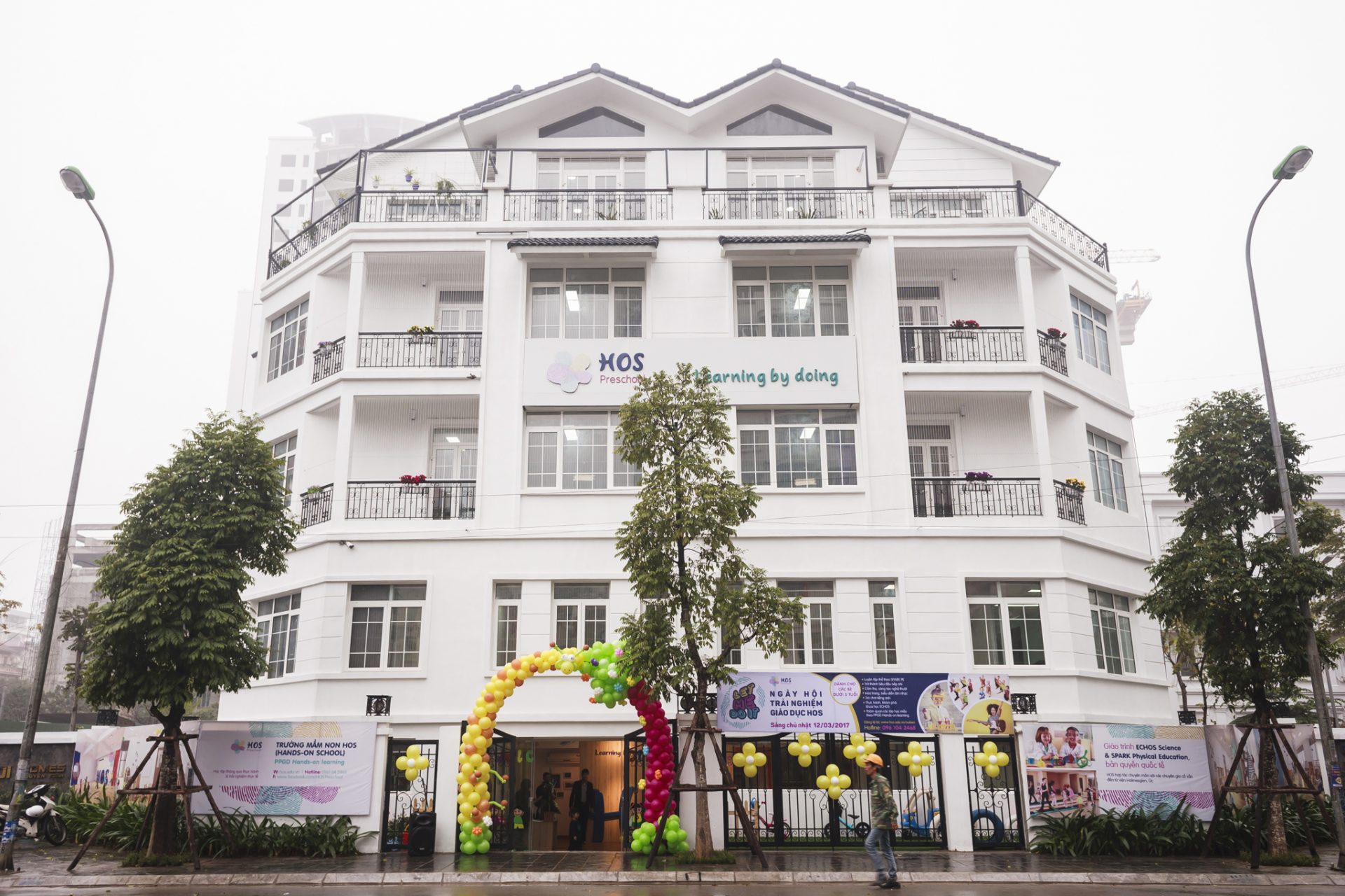 Trường mầm non HOS - quận Thanh Xuân, Hà Nội (Ảnh: website trường)