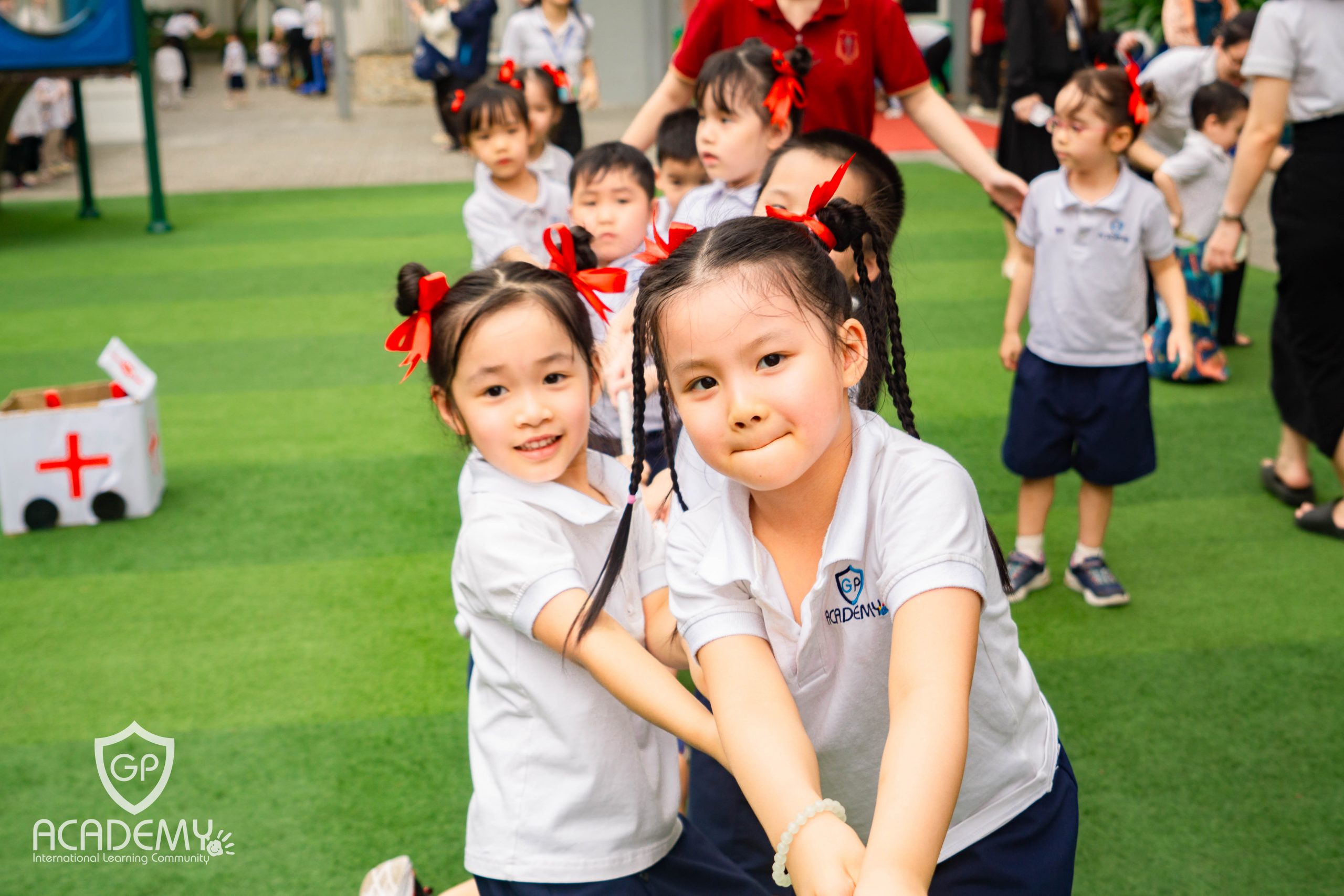 Hoạt động ở trường GP Academy. Hình ảnh do nhà trường cung cấp
