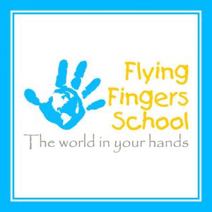 Logo trường mầm non Những ngón tay bay - Flying Fingers - FFS tại quận Thanh Xuân, Hà Nội (Ảnh: website trường)