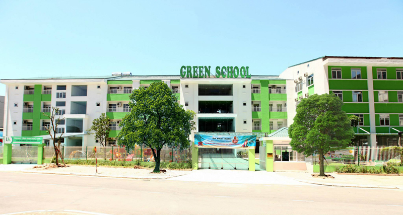 Trường mầm non Green School, quận Hoàng Mai, Hà Nội (Ảnh: website trường)