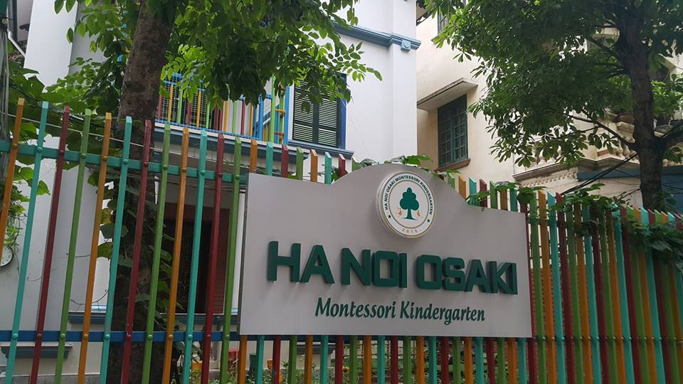 Trường mầm non Hà Nội Osaki Montessori - quận Ba Đình - Hà Nội (Ảnh: FB trường)