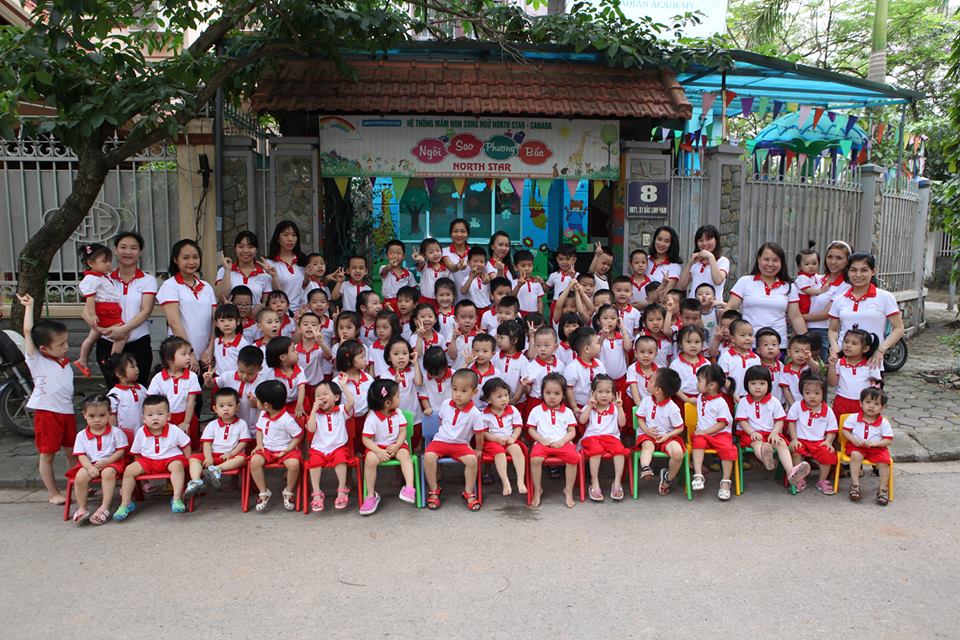 Trường mầm non song ngữ North Star Canada, quận Hoàng Mai, Hà Nội (Ảnh: FB trường)