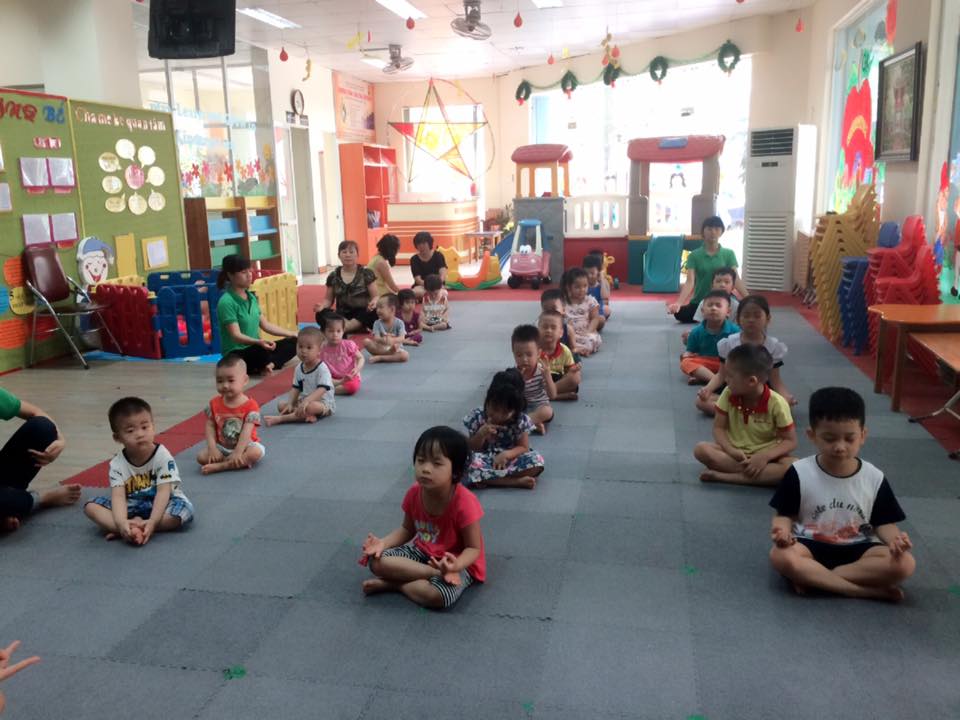 Cơ sở vật chất trường mầm non Globe Kids tại quận Cầu Giấy, Hà Nội (Ảnh: FB trường)