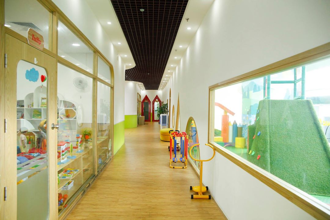 Cơ sở vật chất trường mầm non Baby House Montessori tại quận Thanh Xuân, Hà Nội (Ảnh: FB trường)