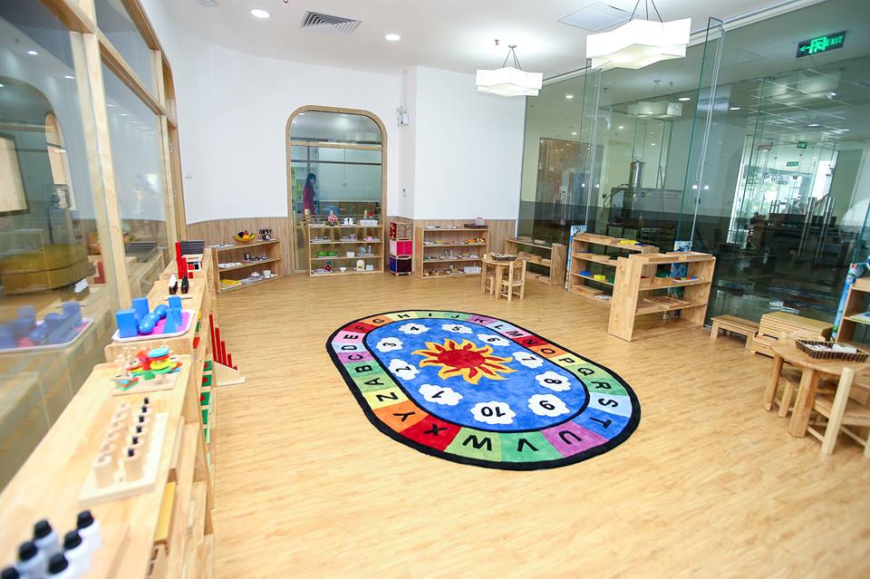 Cơ sở vật chất trường mầm non Baby House Montessori tại quận Thanh Xuân, Hà Nội (Ảnh: FB trường)