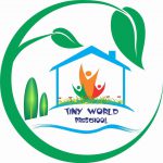 Logo trường mầm non Thế giới Bé nhỏ - Tiny World tại quận Hà Đông, quận Hoàng Mai, Hà Nội (Ảnh: FB trường)