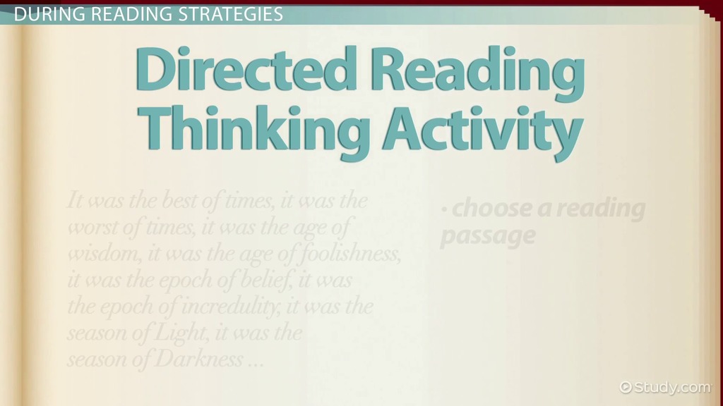 DR-TA – phương pháp dạy trẻ dự đoán khi đọc (Ảnh: Study.com)