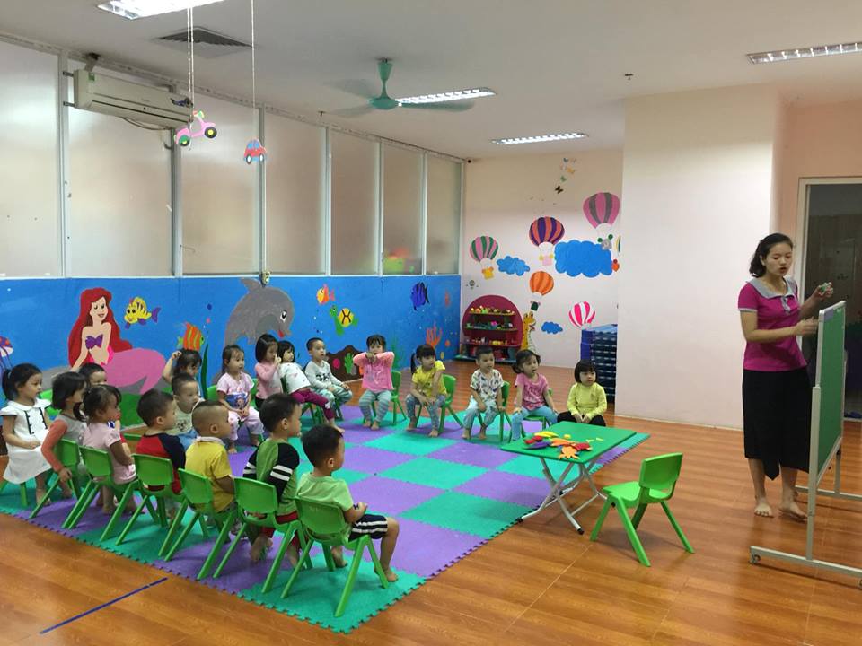 trường mầm non Vườn Trẻ Thơ - Kid's Garden tại quận Hai Bà Trưng, Hoàng Mai, Hà Nội (Ảnh: FB trường)