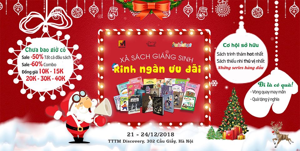 Điểm vui chơi Giáng sinh 2018 tại Hà Nội (Ảnh: FB sự kiện)