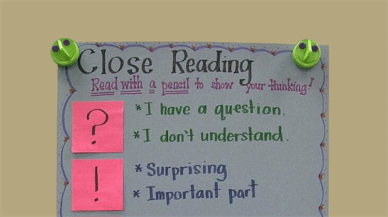 Giáo viên Mỹ dạy kỹ năng Close reading - đọc kỹ nghĩ sâu ra sao? (Ảnh: We Are Teachers)