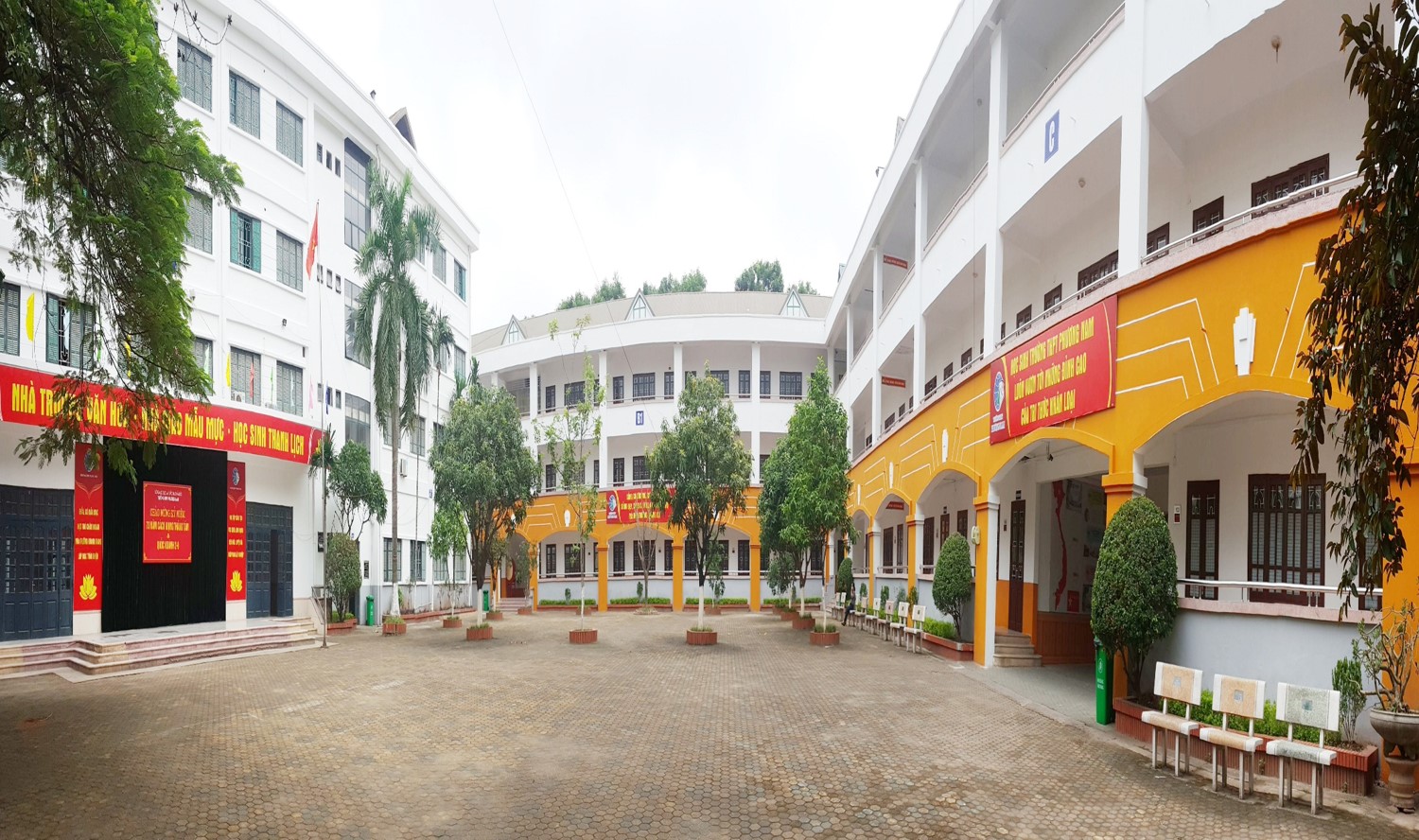 Trường Tiểu học và THPT Phương Nam tại quận Hoàng Mai, Hà Nội (Ảnh: FB trường)