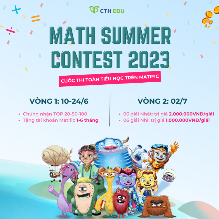 Tổng kết cuộc thi Matific Math Contest 2023