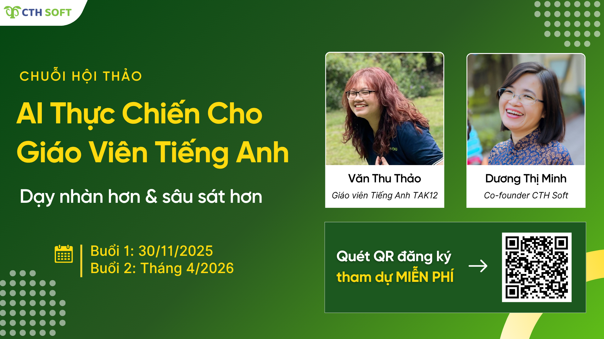 Hội thảo AI thực chiến cho giáo viên Tiếng Anh