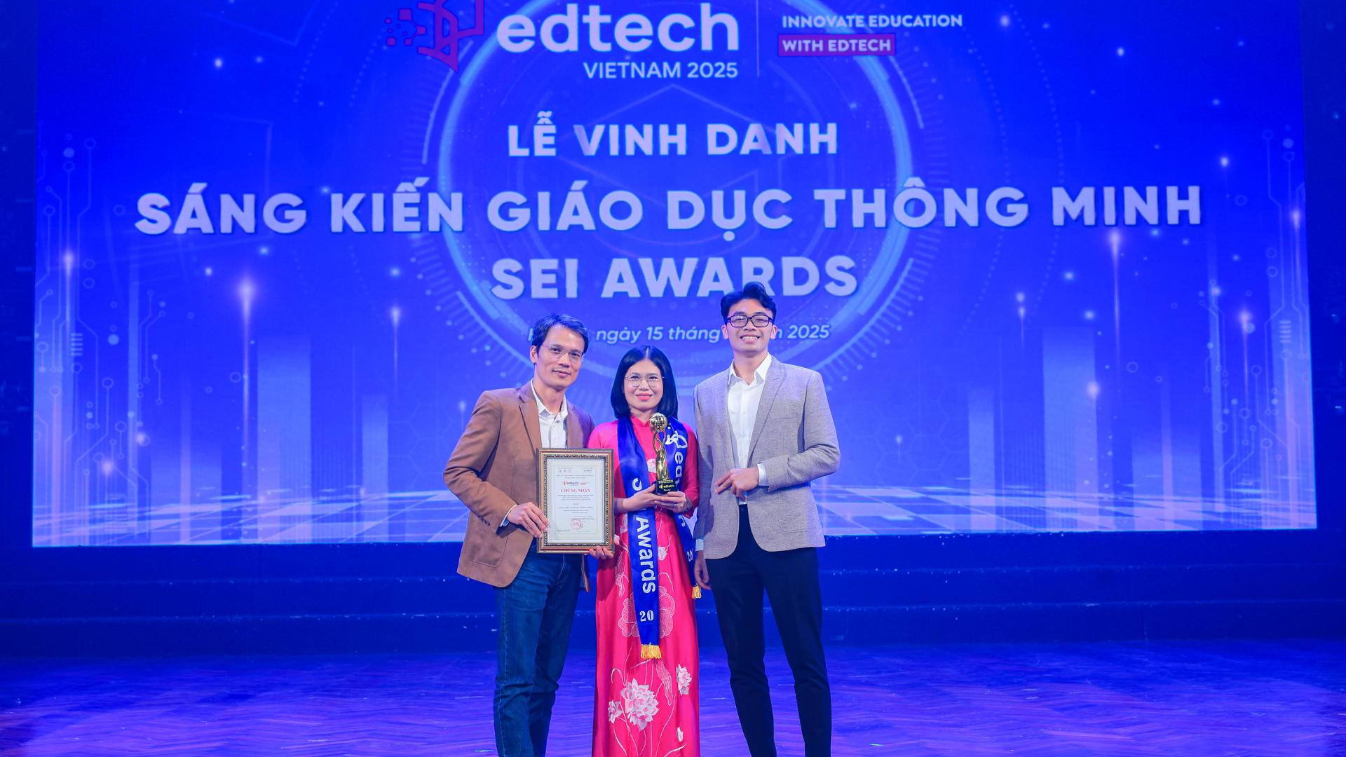 CTH Soft được vinh danh “Sáng kiến giáo dục thông minh” tại SEI Awards 2025