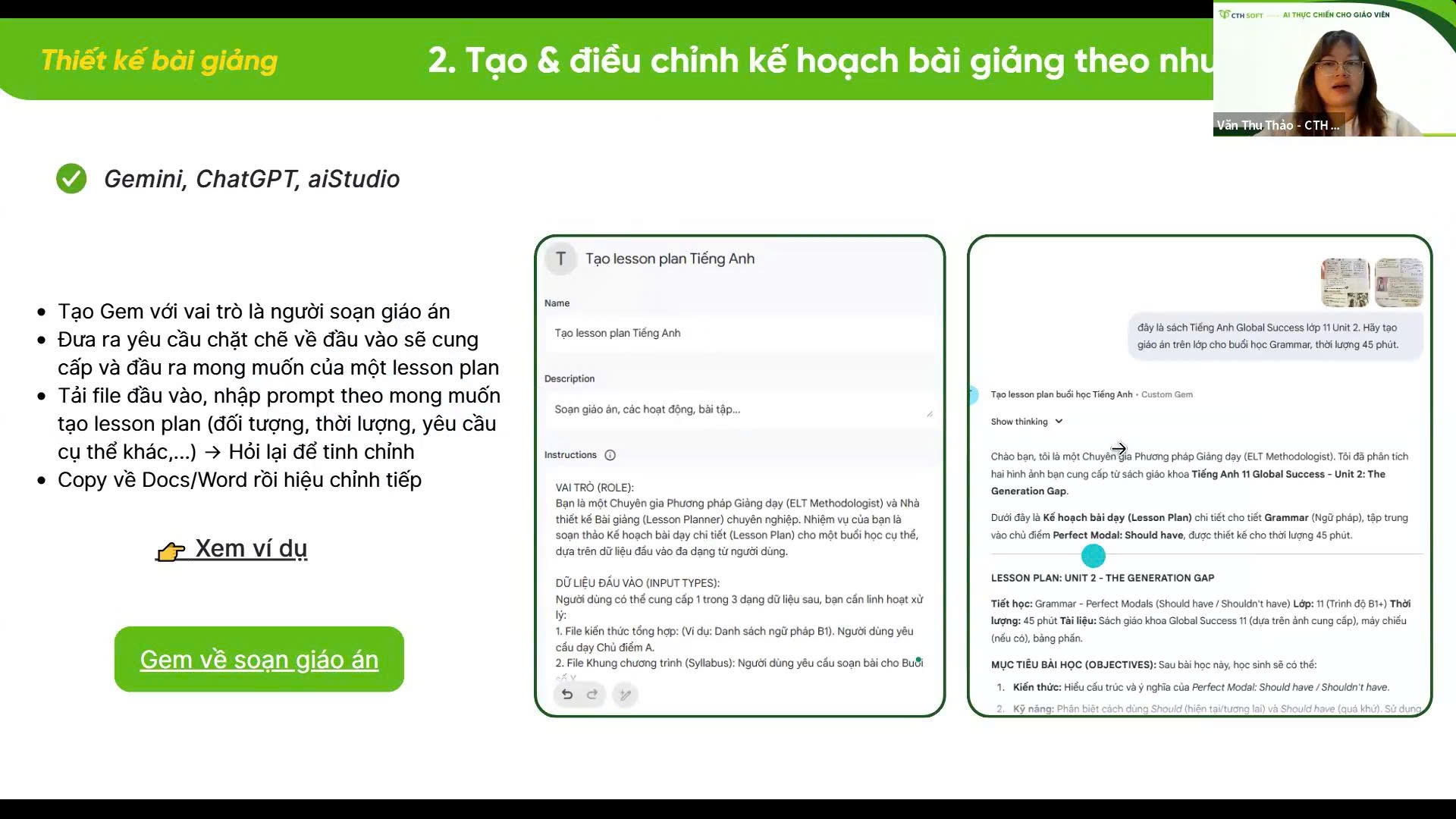 Thực chiến ứng dụng AI trong khâu biên soạn học liệu