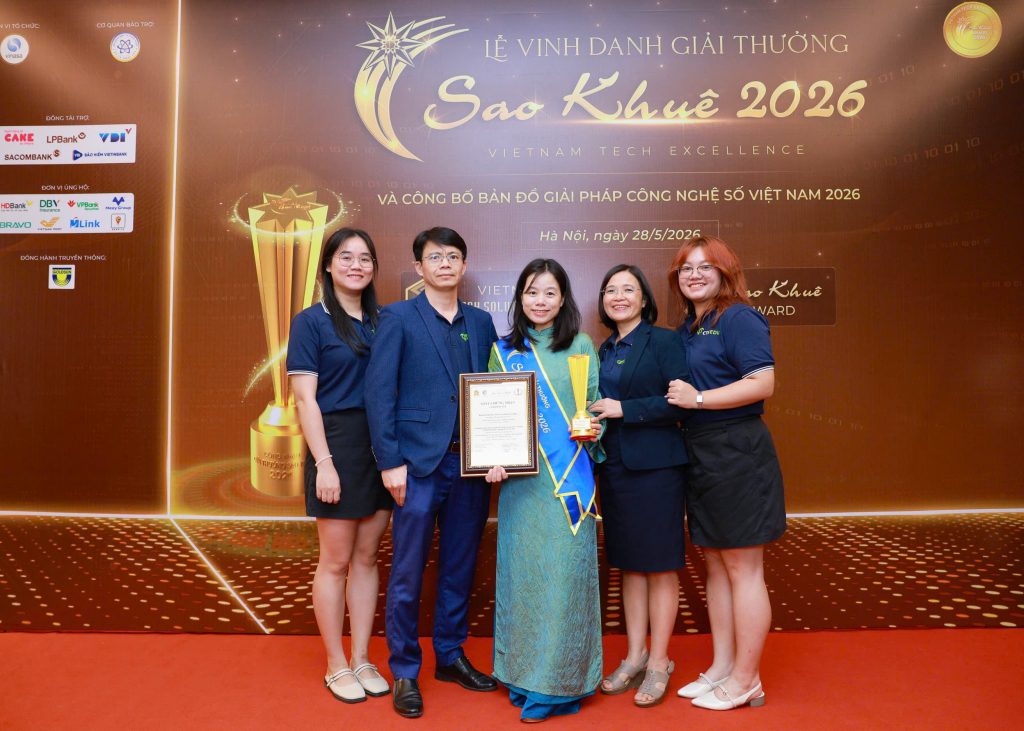 CTH Soft được vinh danh tại Giải thưởng Sao Khuê 2026: Khẳng định vị thế trên Bản đồ Công nghệ số Việt Nam