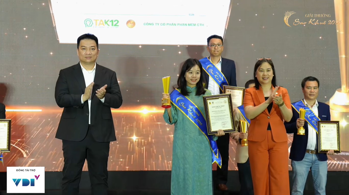 CTH Soft nhận giải Sao Khuê 2026