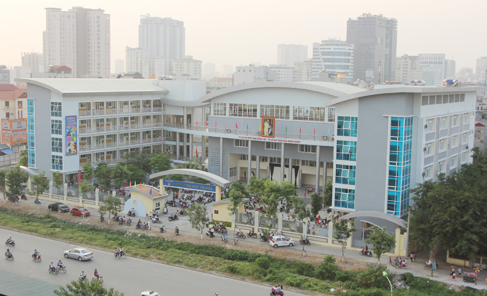 Trường Tiểu học Yên Hoà, Cầu Giấy (Ảnh: Kinh tế Đô thị)
