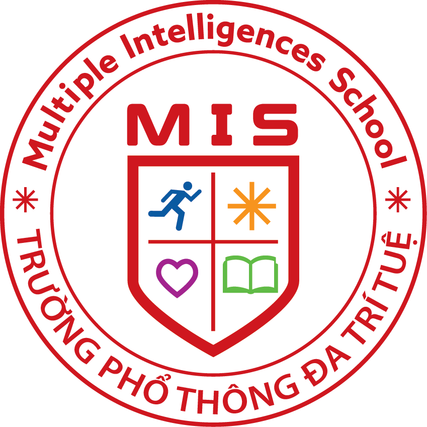 Logo trường phổ thông liên cấp Đa Trí Tuệ - MIS bao gồm các cấp Tiểu học, THCS, THPT tại quận Cầu Giấy - Hà Nội (Ảnh: website trường)