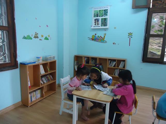 Cơ sở vật chất Tiểu học Nguyễn Khuyến - trường dân lập quận Hai Bà Trưng, Hà Nội (Ảnh: website nhà trường)